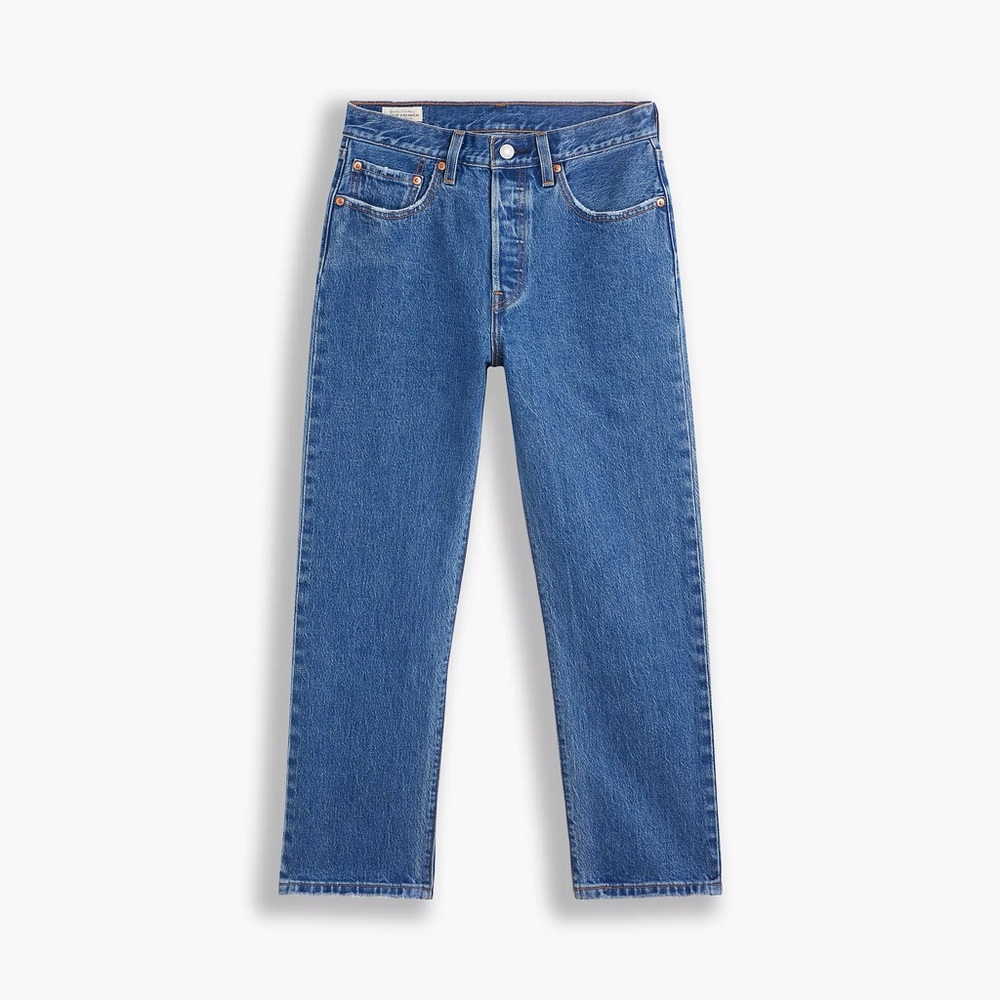Levi’s 501 original cropped women’s jeans (W26 L28)